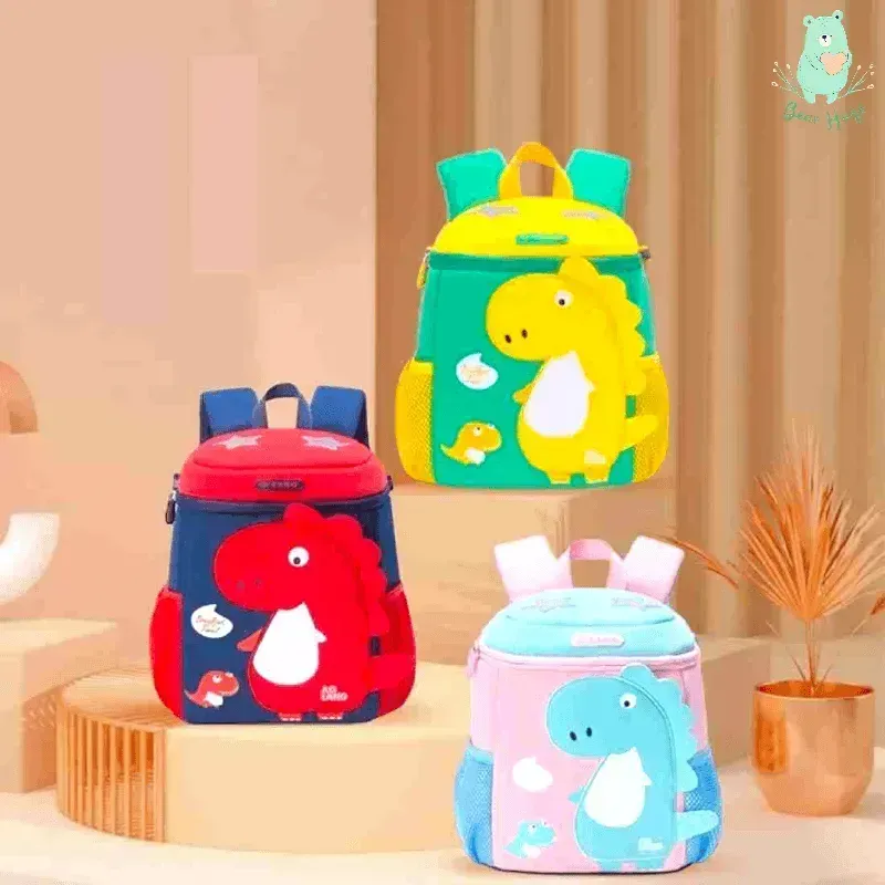 3D Dinosaur Kindergarten Kids Backpack