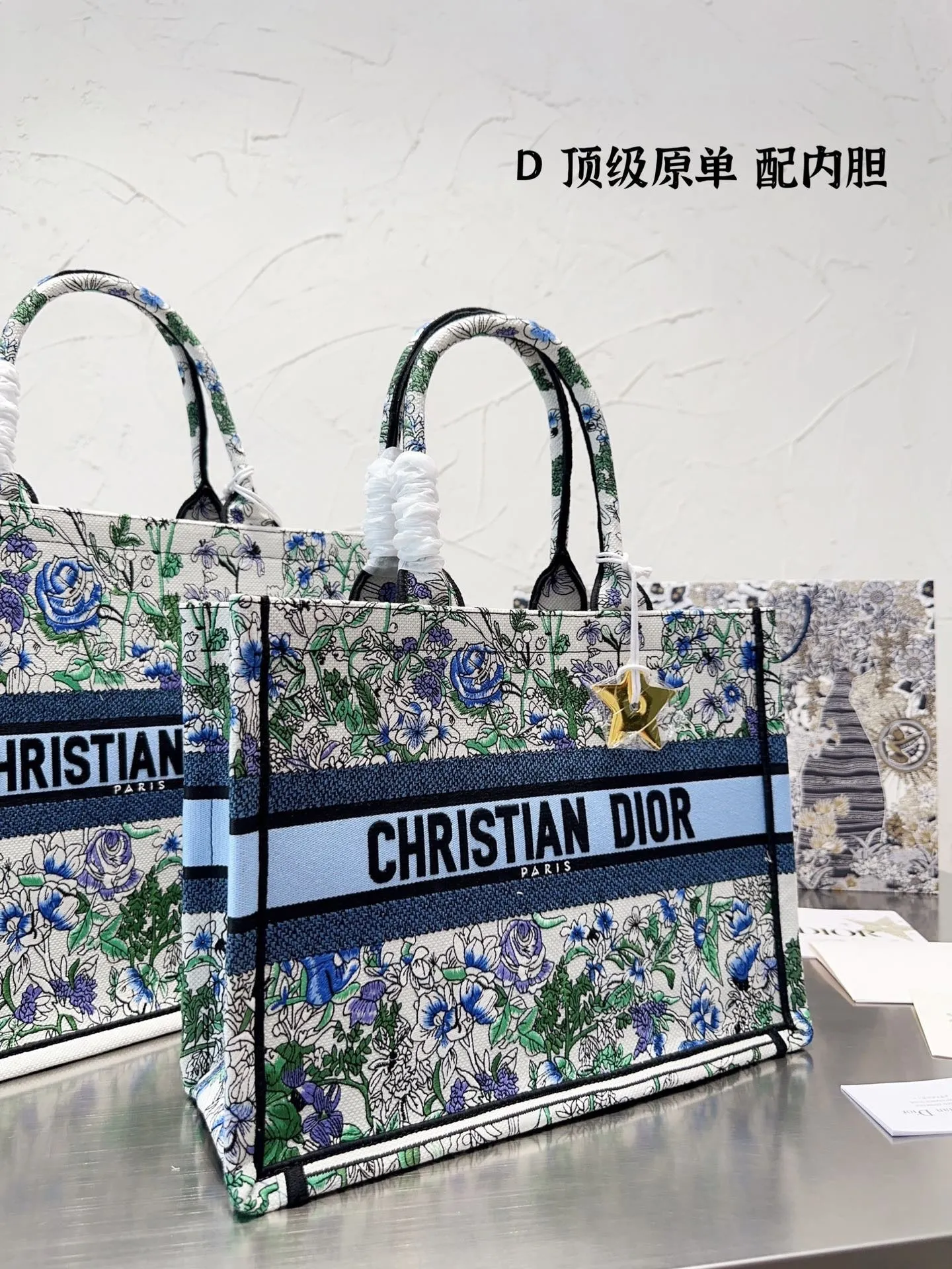 DR306 Medium/Large Dior Book Tote