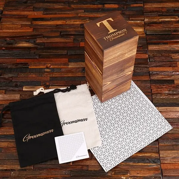 Personalised Cocktail Mixer & Measuring Cup Groomsmen Gift