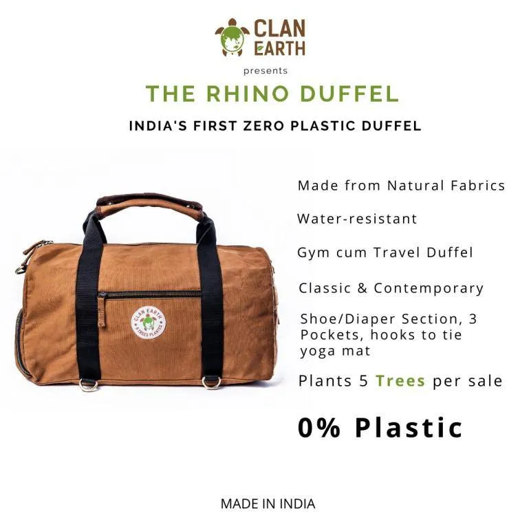 Rhino Duffel - Walnut Brown