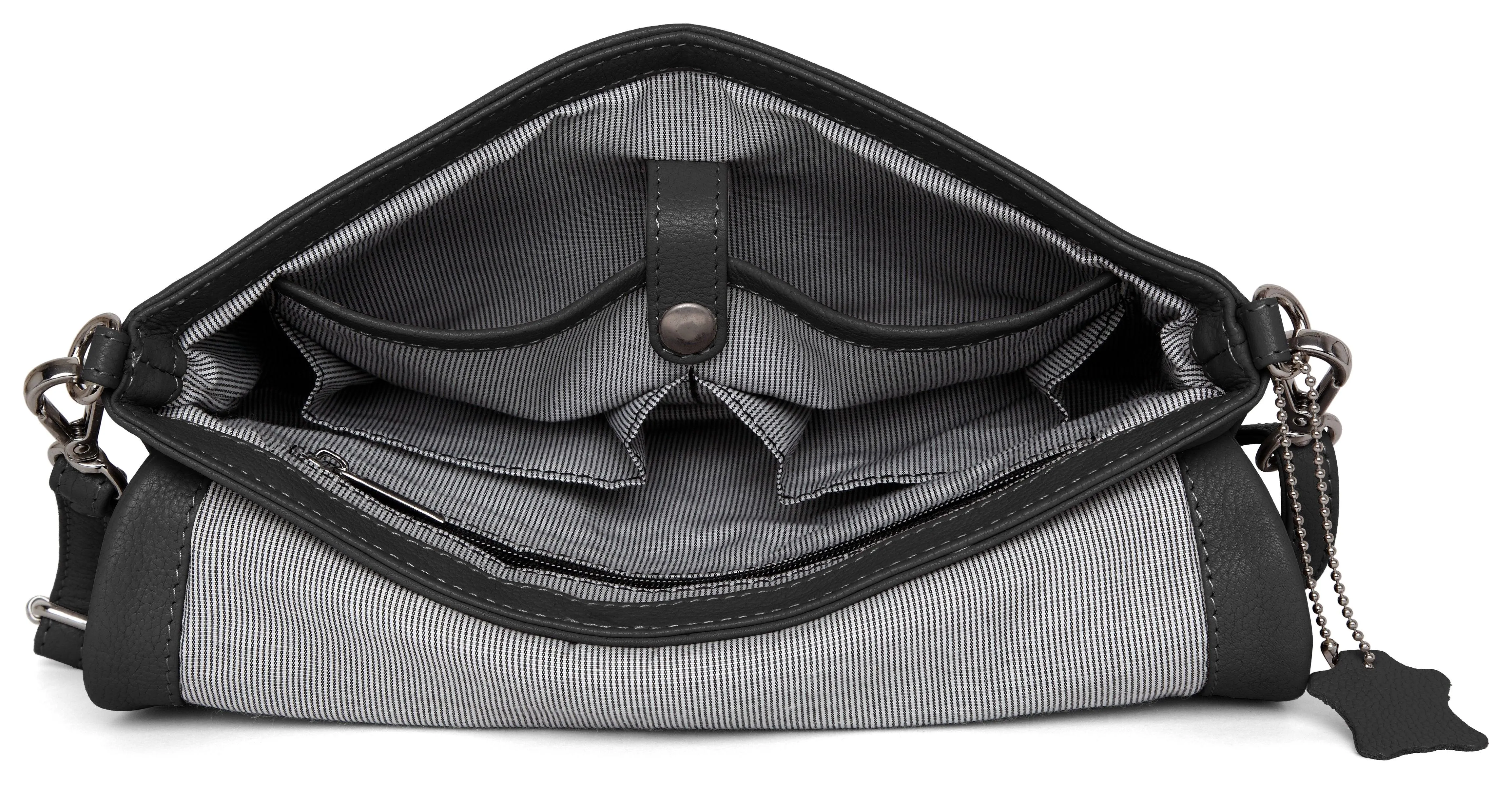WILDHORN® Genuine Leather Ladies Crossbody Bag | Hand Bag | Purse with Adjustable Strap for Girls & Women.